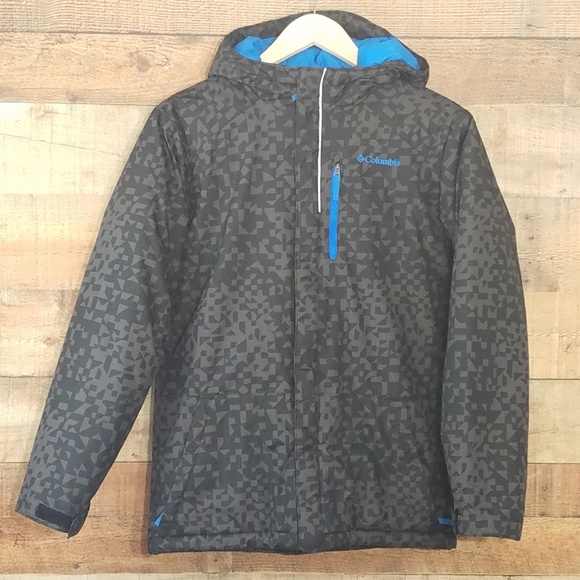 Columbia Other - Columbia boys 16 black & grey coat/jacket EUC